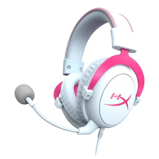 HP HYPERX CLOUD II - PRO GAMING (PINK) HEADSET-HEADSET-Makotek Computers