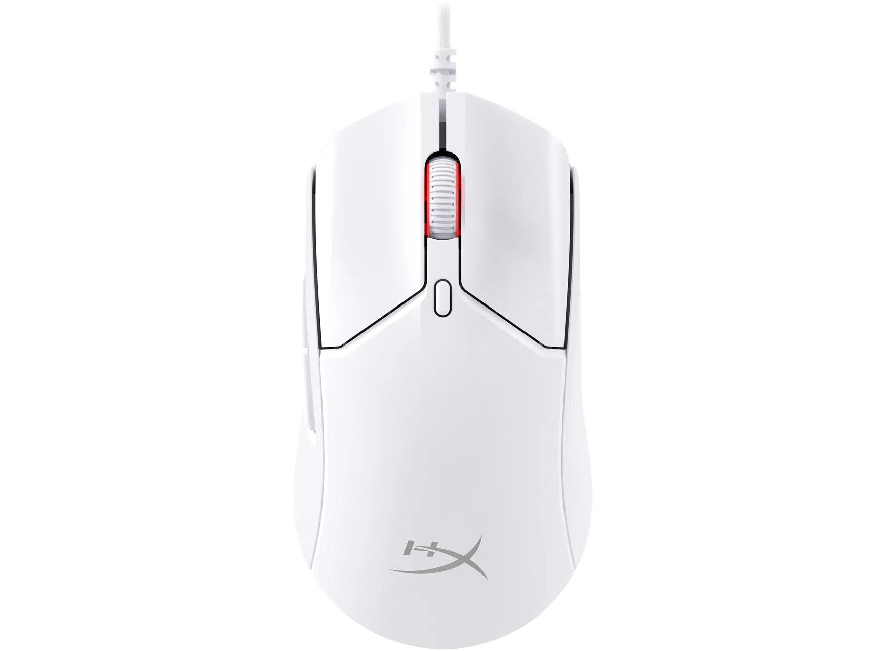 HP HYPERX PULSEFIRE HASTE II WHITE WIRED GAMING MOUSE-MOUSE-Makotek Computers