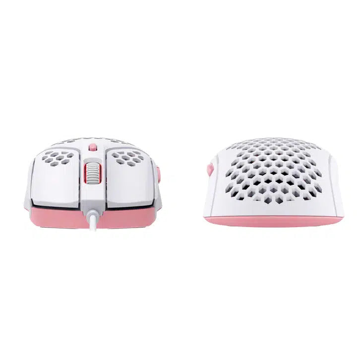 HP HYPERX PULSEFIRE HASTE (WHITE/PINK) WIRED GAMING MOUSE-MOUSE-Makotek Computers