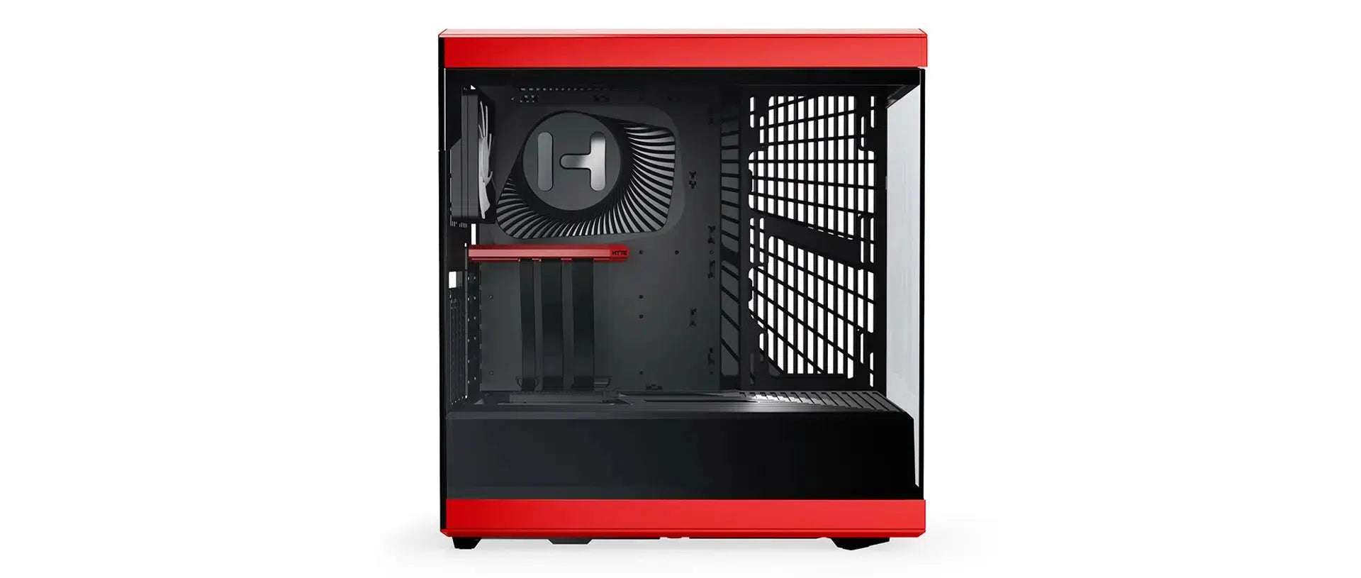 HYTE Y40 CS-HYTE-Y40-BR BLACK/RED MID TOWER CASE-CASE-Makotek Computers