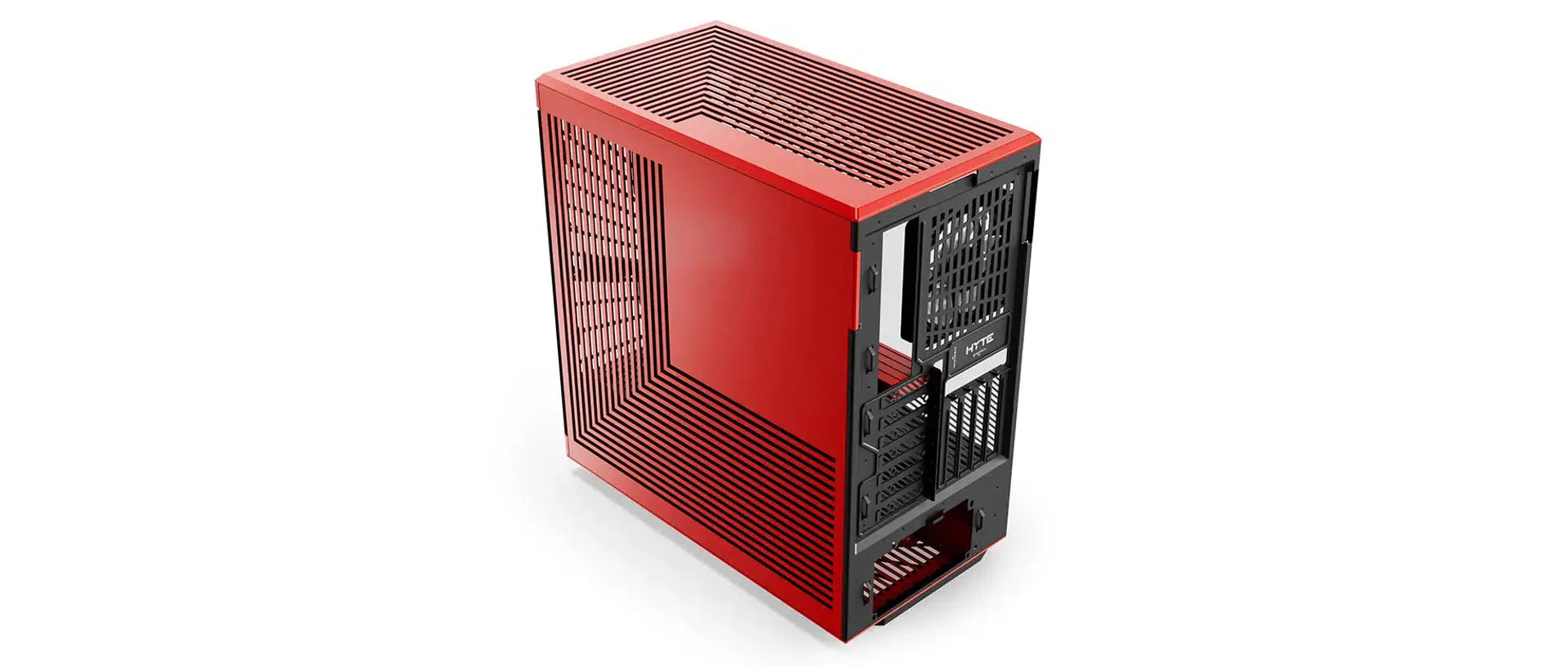 HYTE Y40 CS-HYTE-Y40-BR BLACK/RED MID TOWER CASE-CASE-Makotek Computers