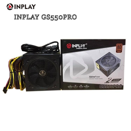 INPLAY GS550PRO RATED 550W 80PLUS BRONZE POWER SUPPLY-POWER SUPPLY UNITS-Makotek Computers