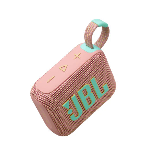 JBL GO 4  PINK ULTRA-POTABLE BLUETOOTH SPEAKER|UP TO 7 HOURS OF PLAY TIME PLUS|WATER PROOF AND DUST PROOF|12 MONTHS WARRANTY