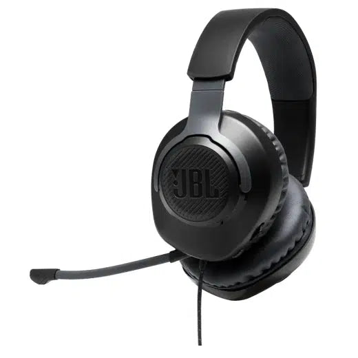 JBL HARMAN QUANTUM 100 BLACK WIRED GAMING HEADSET-HEADSET-Makotek Computers