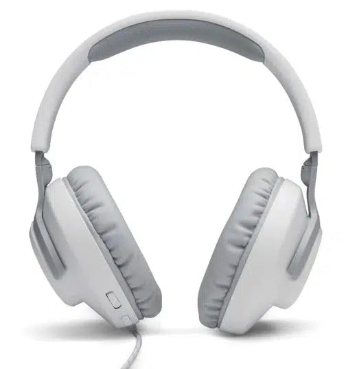 JBL HARMAN QUANTUM 100 WHITE WIRED GAMING HEADSET-HEADSET-Makotek Computers