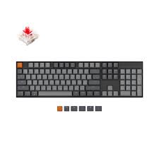 KEYCHRON K10PG1 PRO WIRELESS MECHANICAL KEYBOARD | 100% | WHITE BACKLIGHT | RED SWITCH | 6 MONTHS WARRANTY KEYBOARD