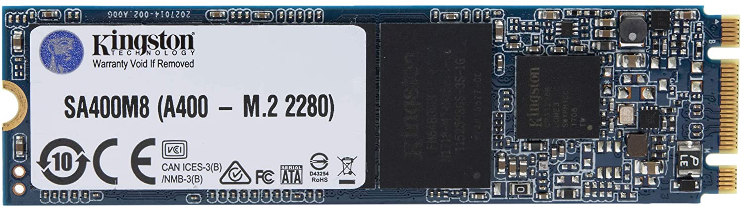 KINGSTON A400 240GB SA400M8/240G M.2 SATA 2280 SOLID STATE DRIVE-Solid State Drive-Makotek Computers