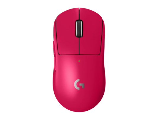 LOGITECH G PRO X SUPERLIGHT 2 MAGENTA WIRELESS GAMING MOUSE | 5 BUTTONS | 100-32000 DPI | 4000HZ | 0.25 MS | MAGENTA 6 MONTHS WARRANTY MOUSE