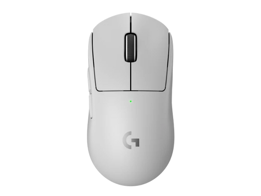 LOGITECH G PRO X SUPERLIGHT 2 WHITE WIRELESS GAMING MOUSE | 5 BUTTONS | 100-32000 DPI | 4000HZ | 0.25 MS | WHITE 6 MONTHS WARRANTY MOUSE