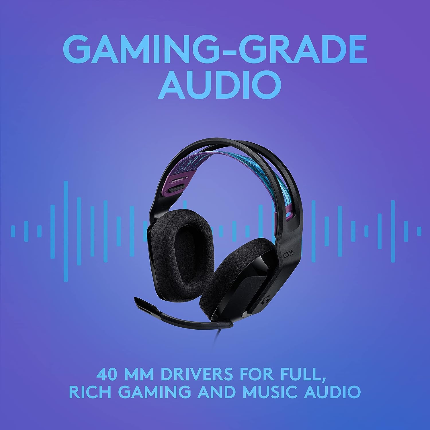 LOGITECH G335 WIRED GAMING HEADSET-HEADSET-Makotek Computers