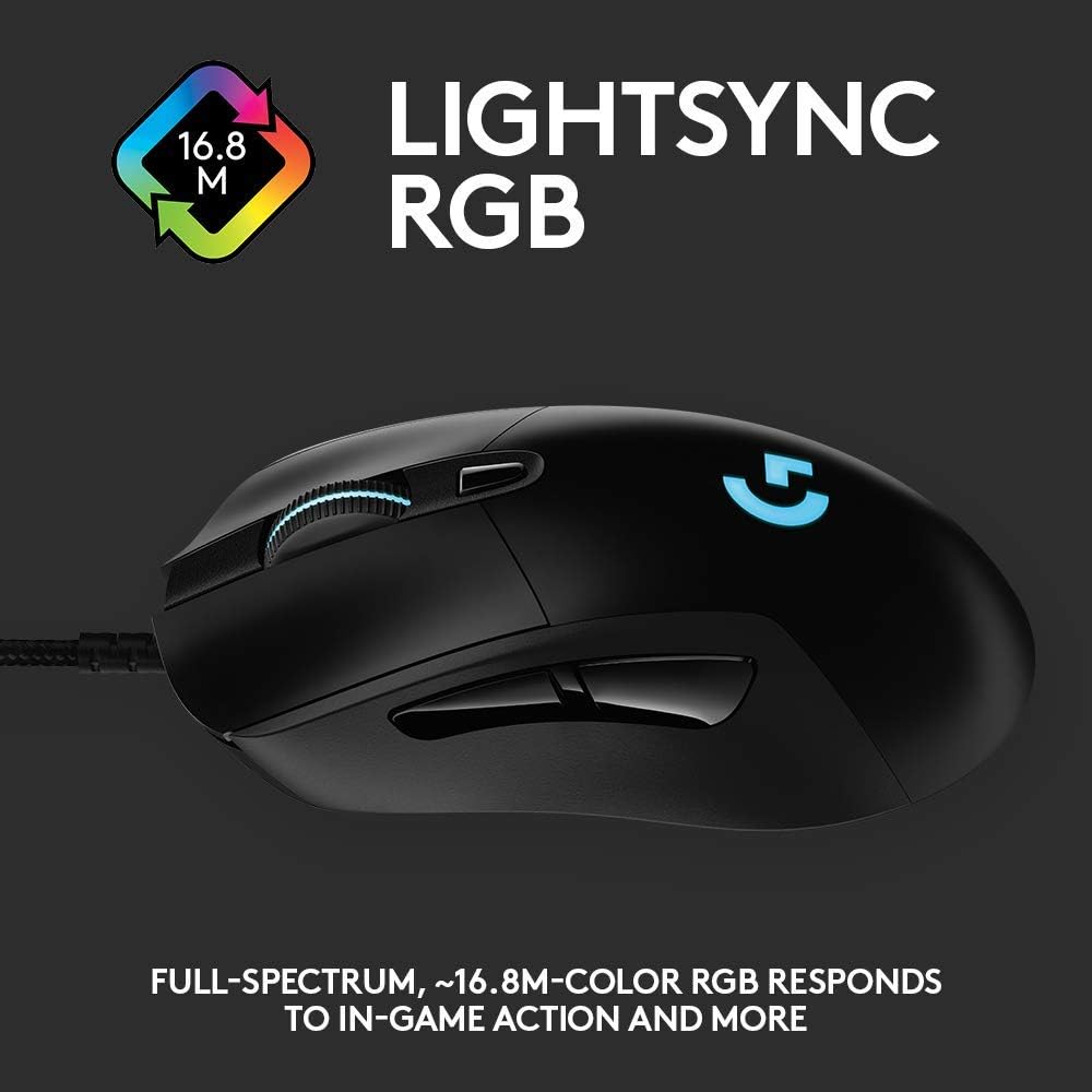 LOGITECH G403 HERO GAMING MOUSE-MOUSE-Makotek Computers