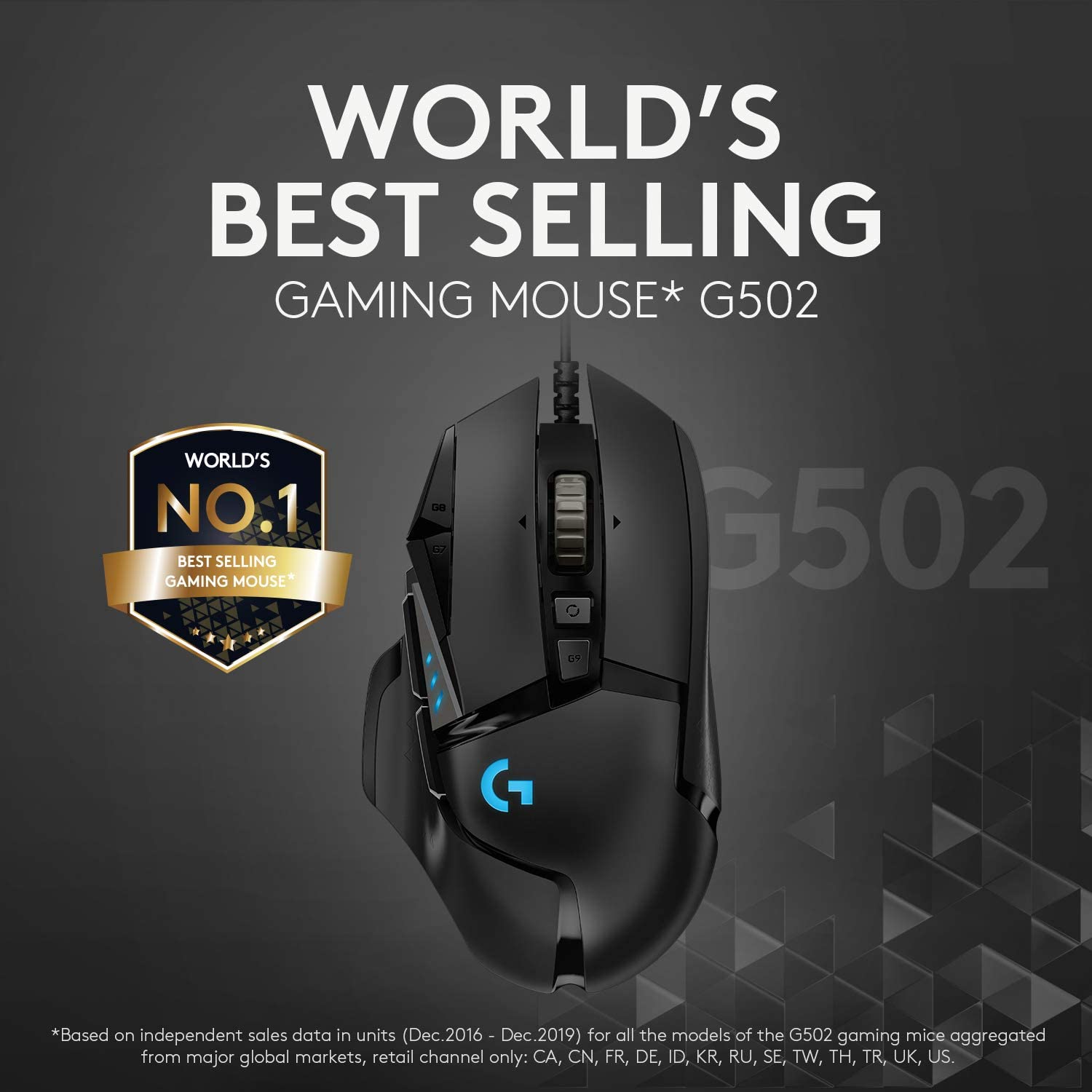 LOGITECH G502 HERO HIGH PERFORMANCE GAMING MOUSE-MOUSE-Makotek Computers