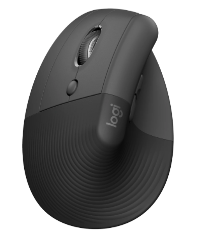 LOGITECH LIFT VERTICAL ERGONOMIC GRAPHITE | 400-4000 DPI | 6 BUTTONS ...