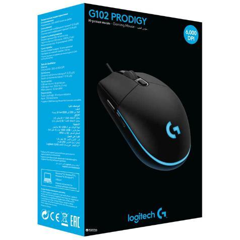 LOGITECH PRODIGY G102 GAMING MOUSE-MOUSE-Makotek Computers