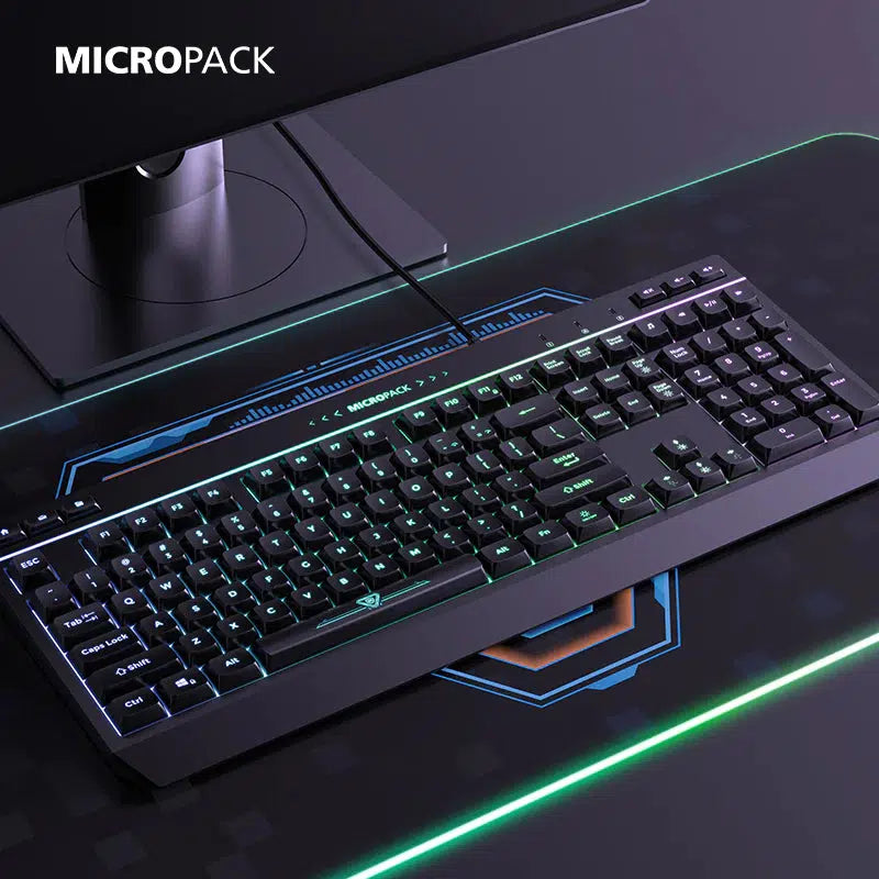 MICROPACK DIGITAL YOURS APOLLO GK20 RGB GAMING WIRED KEYBOARD – Makotek ...