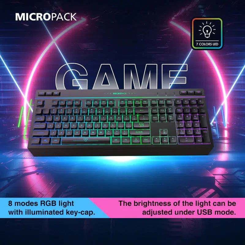 MICROPACK DIGITAL YOURS APOLLO GK20 RGB GAMING WIRED KEYBOARD-KEYBOARD-Makotek Computers