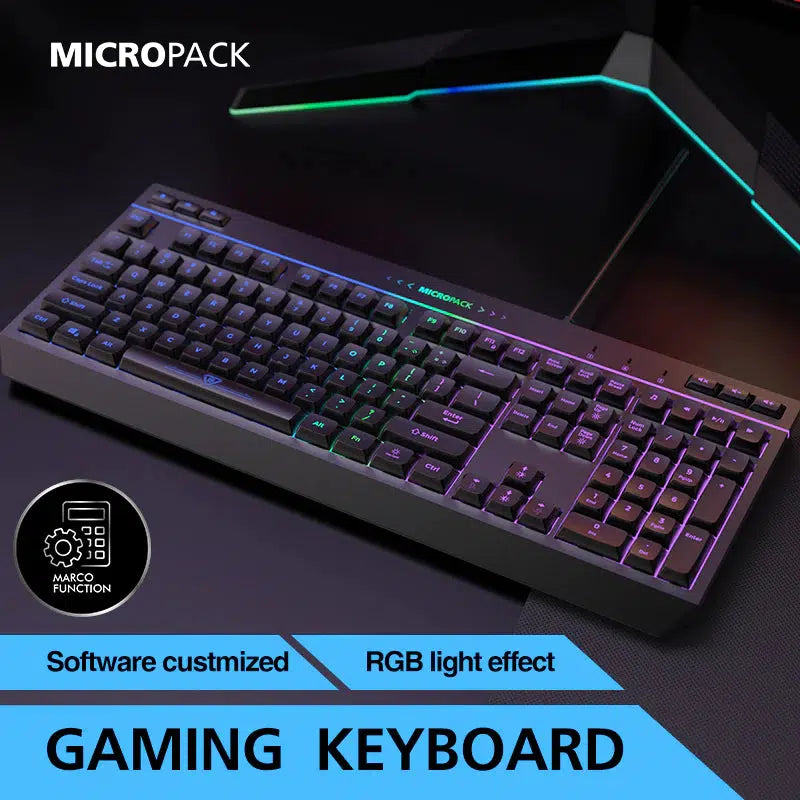 MICROPACK DIGITAL YOURS APOLLO GK20 RGB GAMING WIRED KEYBOARD-KEYBOARD-Makotek Computers