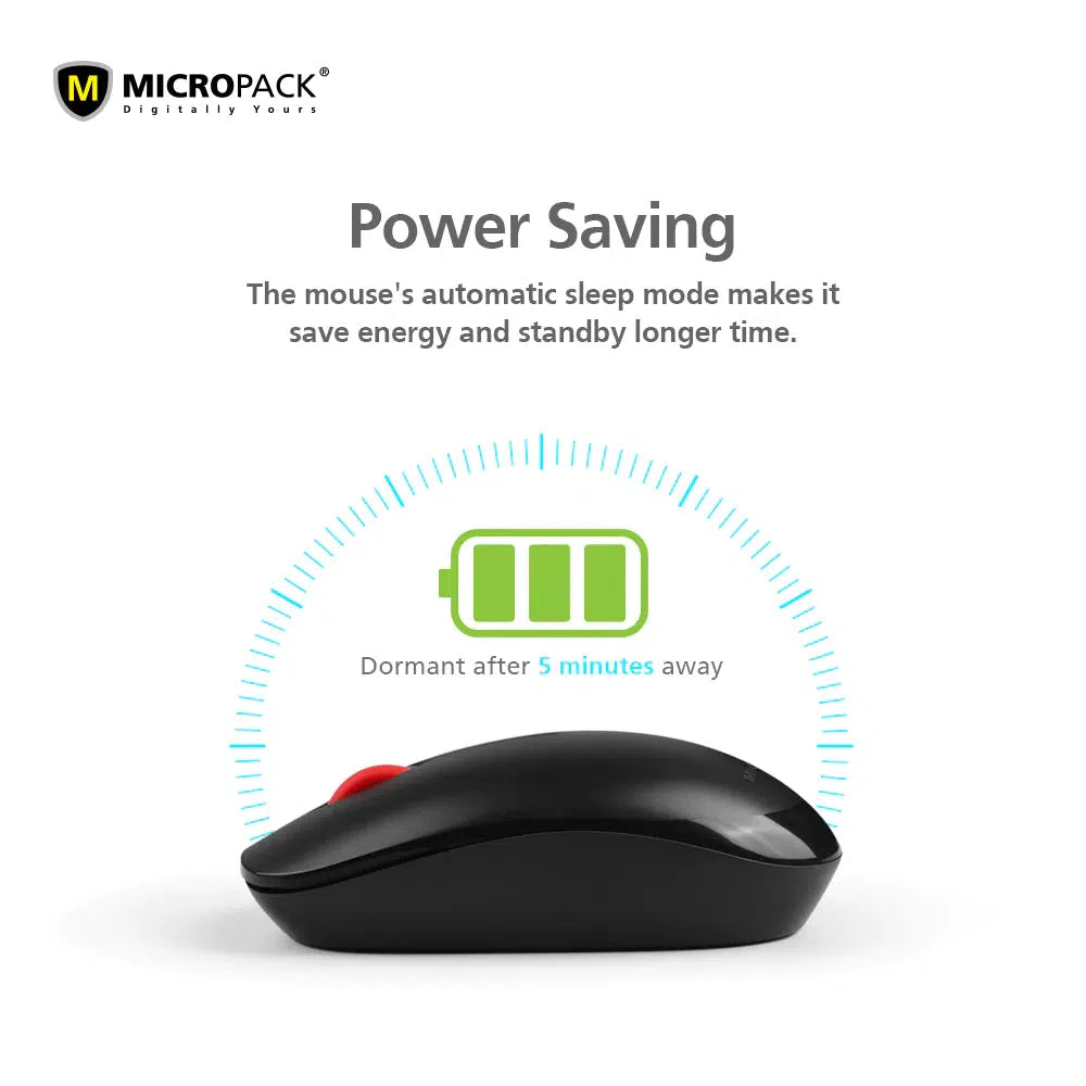 MICROPACK MP-702W WIRELESS SPEEDY LITE MOUSE-MOUSE-Makotek Computers