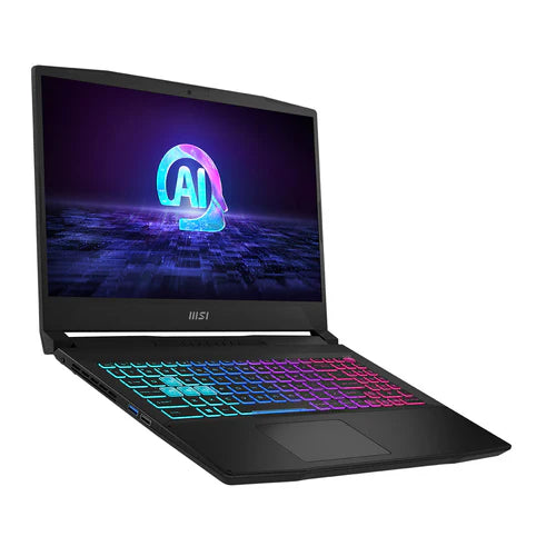 MSI KATANA A15 AI B8VF-404PH | AMD RYZEN 7 8845HS | 16GB 4800MHZ DDR5 MEMORY | RTX 4060 8GB GDDR6 GRAPHICS CARD | 512GB NVME SSD | 15.6" FULL HD 144HZ IPS DISPLAY | MS OFFICE 2021 H&S | WINDOWS 11 OS | 12 MONTHS WARRANTY LAPTOP