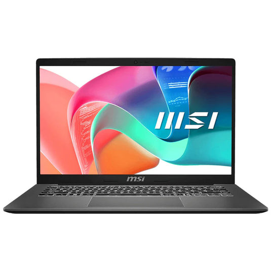 MSI MODERN 14 F13MG-025PH PLAT GRAY | INTEL CORE I5 1335U | 16GB 3200MHZ DDR4 MEMORY | INTEL IRIS XE GRAPHICS | 512GB NVME SSD | 14" FULL HD IPS DISPLAY | MS OFFICE 2021 H&S | WINDOWS 11 OS | 12 MONTHS WARRANTY LAPTOP