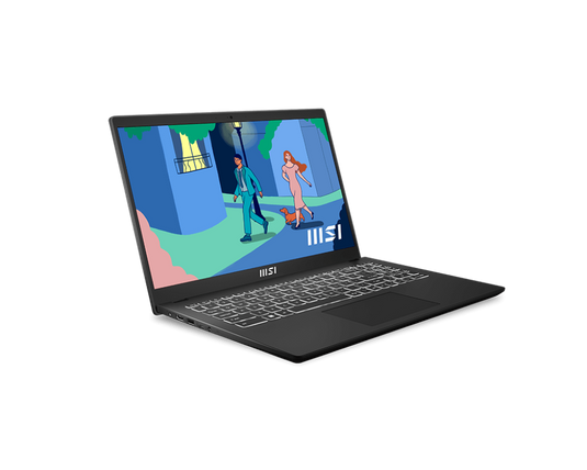 MSI MODERN 15 B12MO-697PH B | INTEL CORE I5 1235U | INTEL IRIS XE GRAPHICS | 15.6" FULL HD IPS-LEVEL DISPLAY | 16GB 3200MHZ DDR4 MEMORY | 512GB NVME SSD | WINDOWS 11 OS | MS OFFICE H&S 2021 | 12 MONTHS WARRANTY | LAPTOP