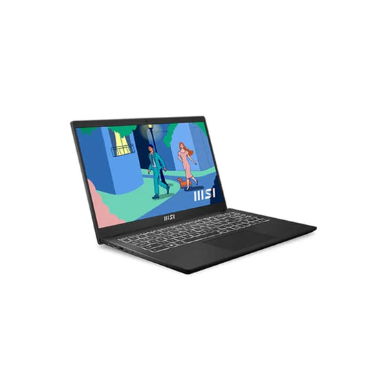 MSI MODERN 15 B13M-1026PH CLASSIC BLACK | INTEL CORE I5 1335U | 16GB 3200MHZ DDR4 MEMORY | INTEL IRIS XE GRAPHICS | 512GB NVME SSD | 15.6" FULL HD IPS LEVEL DISPLAY | MS OFFICE 2021 H&S | WINDOWS 11 OS | 12 MONTHS WARRANTY LAPTOP