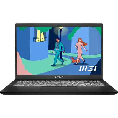 MSI MODERN 15 B7M-265PH | AMD RYZEN 7 7730U | 16GB DDR4 3200MHZ RAM | RX VEGA GRAPHICS | 512GB NVME SSD | CLASSIC BLACK | WINDOWS 11 OS | MSI SLEEVE BAG | 12 MONTHS WARRANTY | LAPTOP