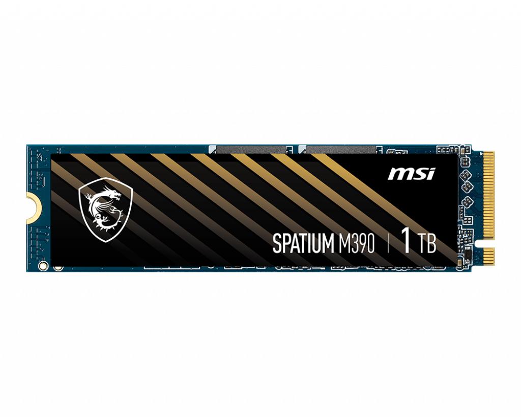 MSI SPATIUM M390 NVME M.2 1TB SSD-SOLID STATE DRIVE-Makotek Computers