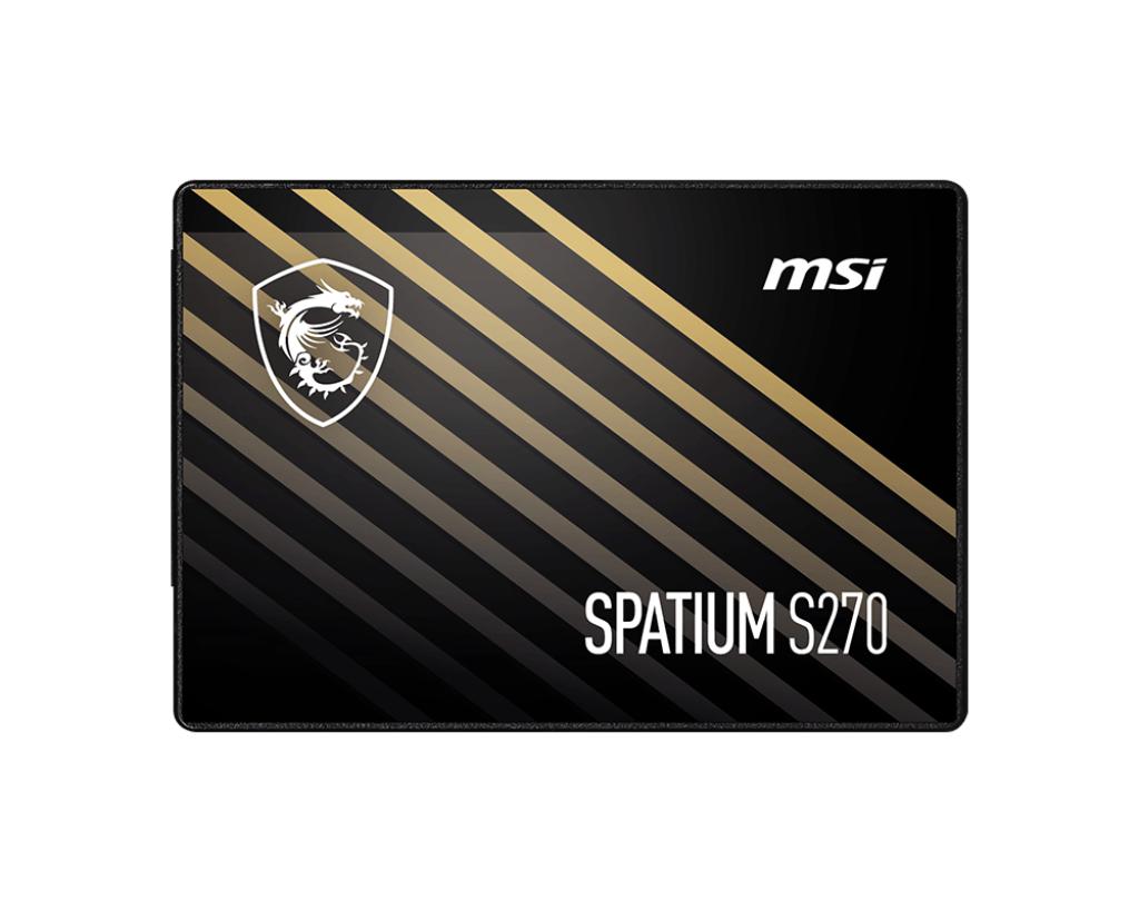 MSI SPATIUM S270 SATA 2.5" 480GB SSD-SOLID STATE DRIVE-Makotek Computers