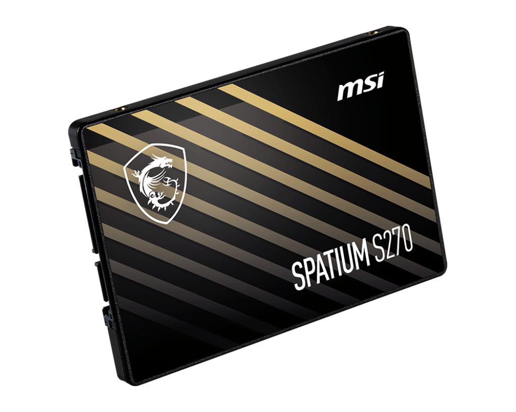 MSI SPATIUM S270 SATA 2.5" 480GB SSD-SOLID STATE DRIVE-Makotek Computers