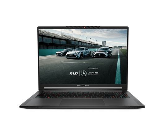 MSI STEALTH 16 MERCEDESAMG A1VGG-285PH | INTEL CORE ULTRA 9 185H | 32GB 5600MHZ DDR5 MEMORY | RTX 4070 8GB GDDR6 GRAPHICS CARD | 2TB GEN4 NVME SSD | 16" QHD+ (2560X1600) OLED DISPLAY | WINDOWS 11 OS | 24 MONTHS WARRANTY LAPTOP