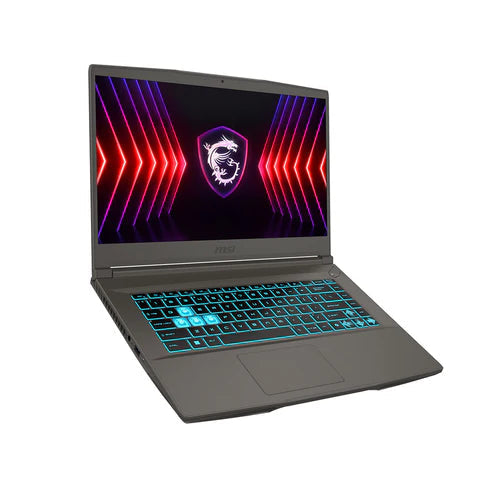 MSI THIN A15 B7UC-083PH | AMD RYZEN 5 7535HS | 8GB 4800MHZ DDR5 MEMORY (UPTO 32GB) | RTX 3050 4GB GDDR6 GRAPHICS CARD | 512GB NVME SSD | 15.6" FULL HD 144HZ IPS DISPLAY | WINDOWS 11 OS | 12 MONTHS WARRANTY LAPTOP