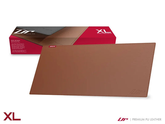 OCPC LTR (900*400*3MM) LEATHER X-LARGE BROWN GAMING MOUSEPAD