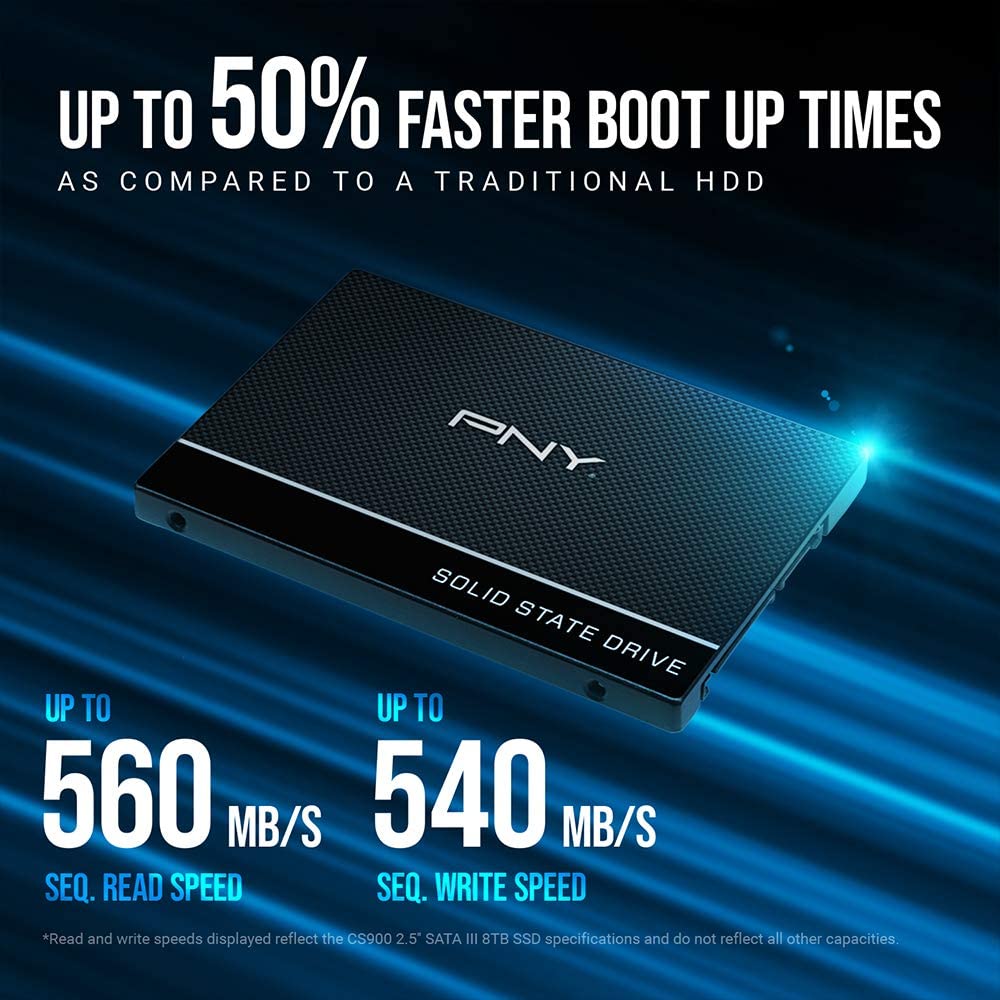 PNY CS900 2.5 SATA3 250GB SSD-SSD-Makotek Computers