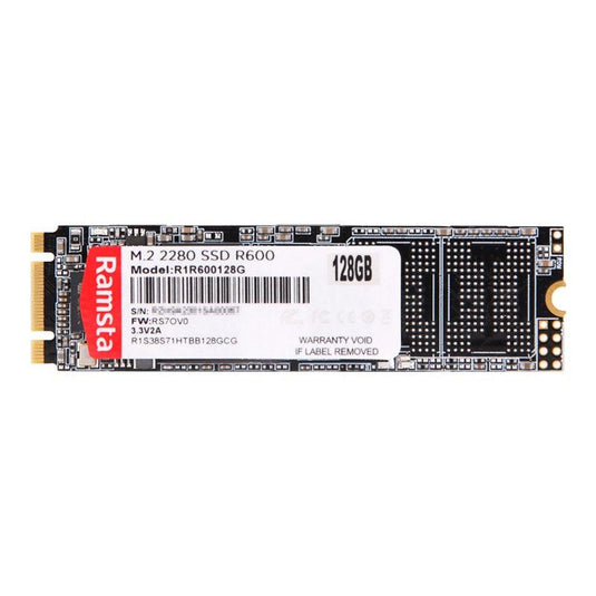 RAMSTA R600 128GB M.2 2280 SOLID STATE DRIVE-SOLID STATE DRIVE-Makotek Computers