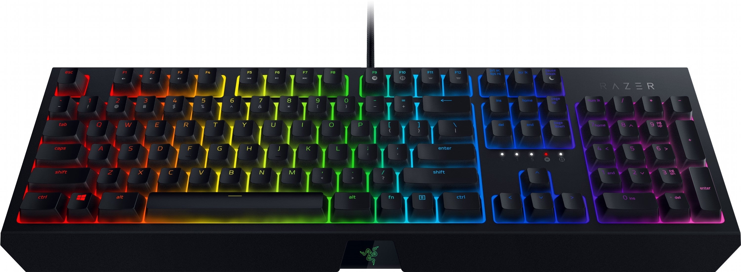 RAZER BLACKWIDOW 2019 GR RZ03-02860100-R3M1 GAMING KEYBOARD – Makotek ...