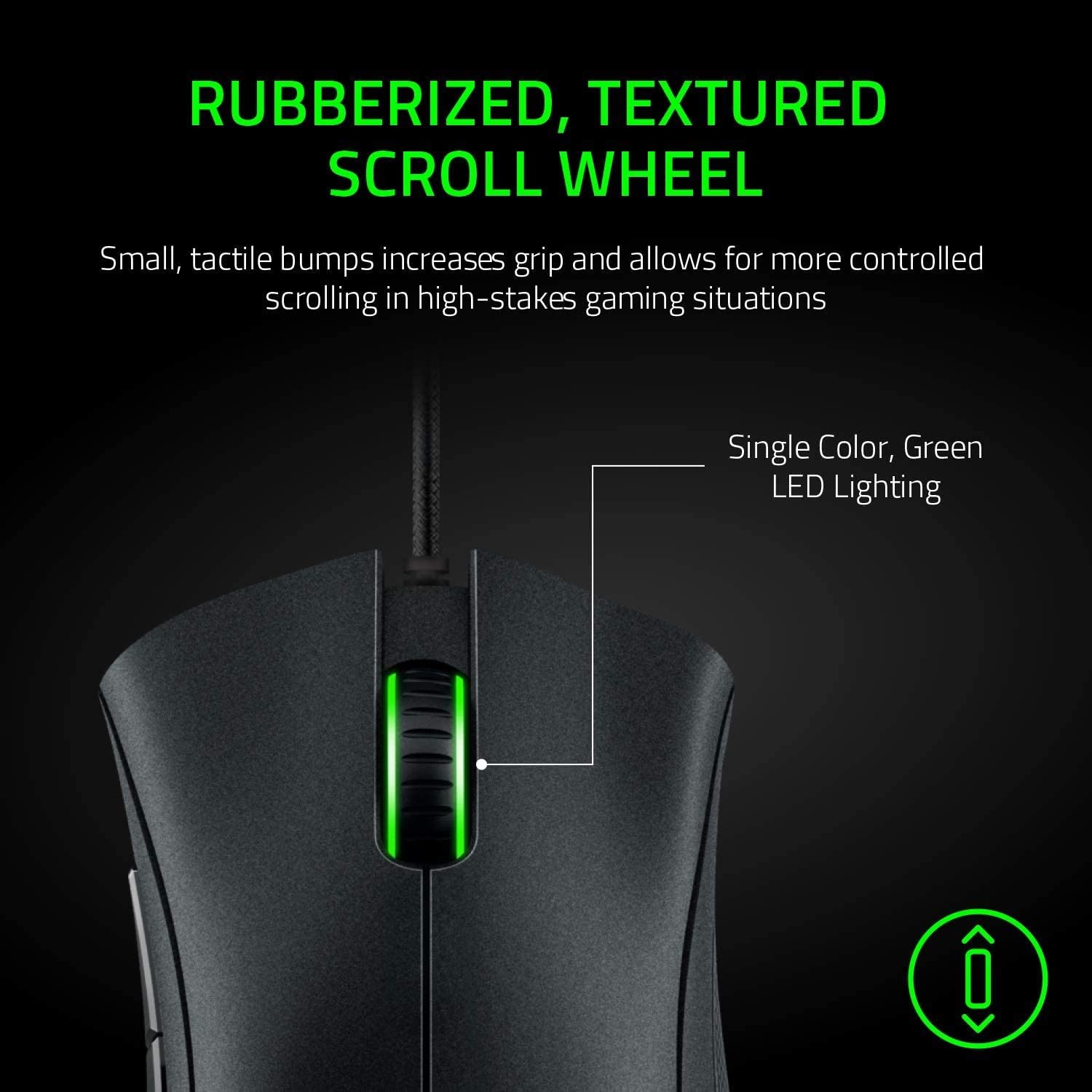 RAZER DEATHADDER ESSENTIAL BLACK MOUSE-MOUSE-Makotek Computers