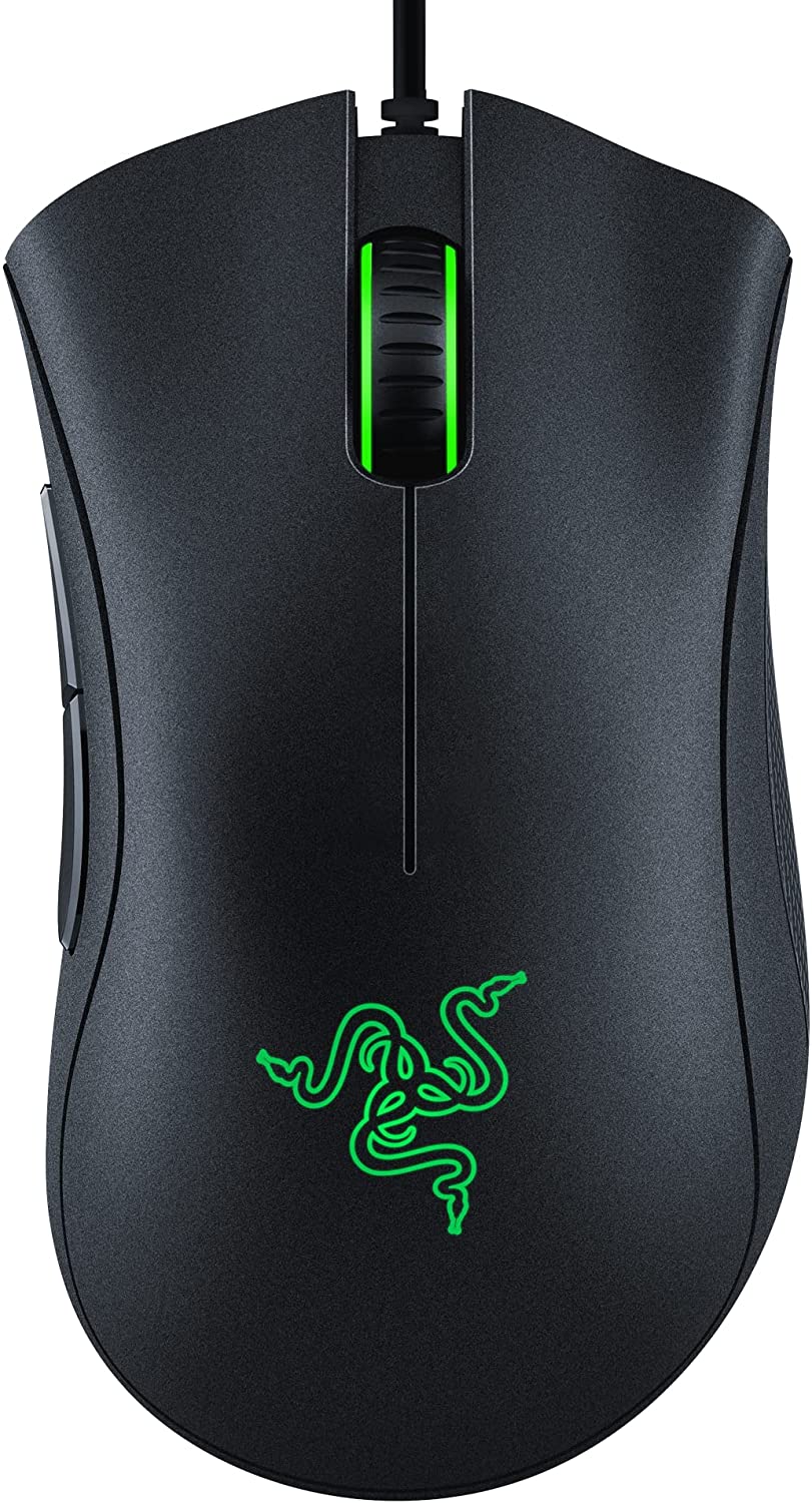 RAZER DEATHADDER ESSENTIAL BLACK MOUSE-MOUSE-Makotek Computers