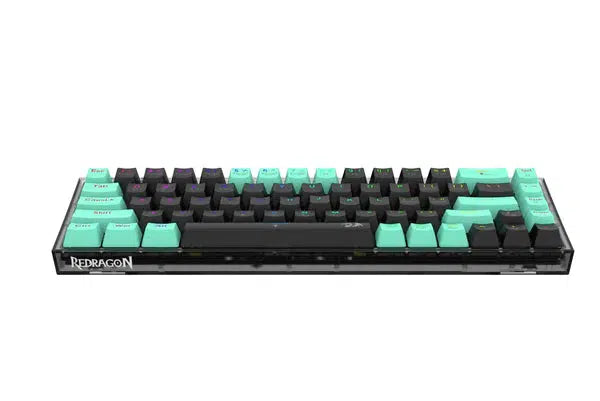 REDRAGON CASTOR PRO WIRED 2.4G BT 68-KEYS RGB GAMING KEYBOARD-KEYBOARD-Makotek Computers