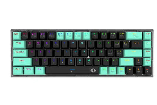 REDRAGON CASTOR PRO WIRED 2.4G BT 68-KEYS RGB GAMING KEYBOARD-KEYBOARD-Makotek Computers