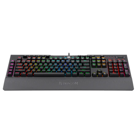 REDRAGON K586 BRAHMA V2 MECHANICAL KEYBOARD |  CUSTOMIZABLE RGB | 104 KEYS | OUTEMU OPTICAL BLUE SWITCH | 6 MONTHS WARRANTY KEYBOARD