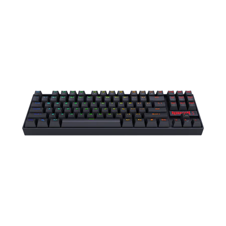 REDRAGON KUMARA K552-RGB|TACTILE BLUE SWITCH|87 KEYS|MECHANICAL GAMING KEYBOARD|