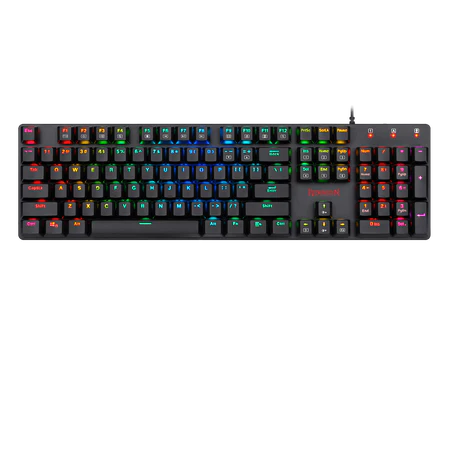 REDRAGON SHRAPNEL K589RGB-1 LOW PROFILE 104 KEYS RED SWITCH MECHANICAL KEYBOARD