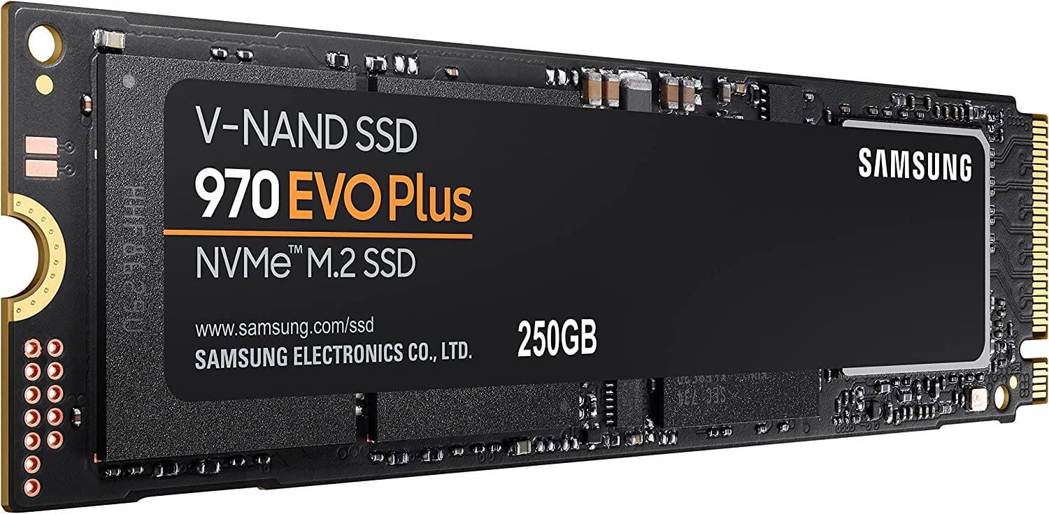 SAMSUNG EVO PLUS 970 250GB SSD NVME PCIE M.2-SOLID STATE DRIVE-Makotek Computers