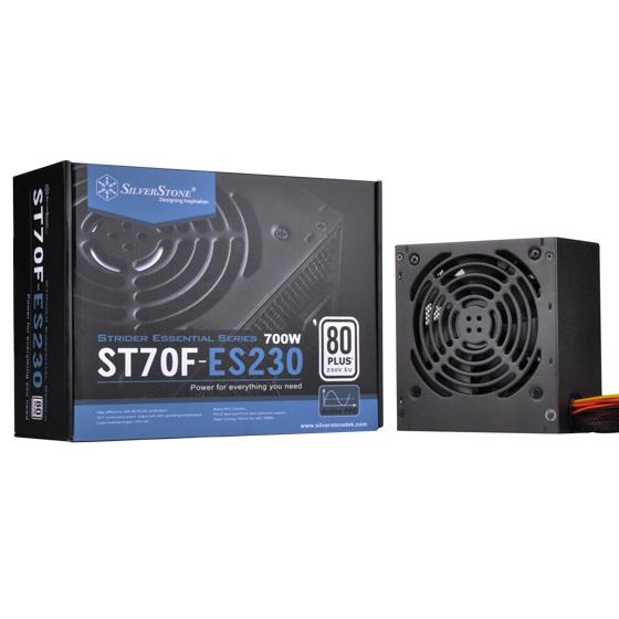 SILVERSTONE STRIDER ESSENTIAL SERIES SST-ST70F-ES230 700W 80 PLUS POWER SUPPLY-POWER SUPPLY UNITS-Makotek Computers