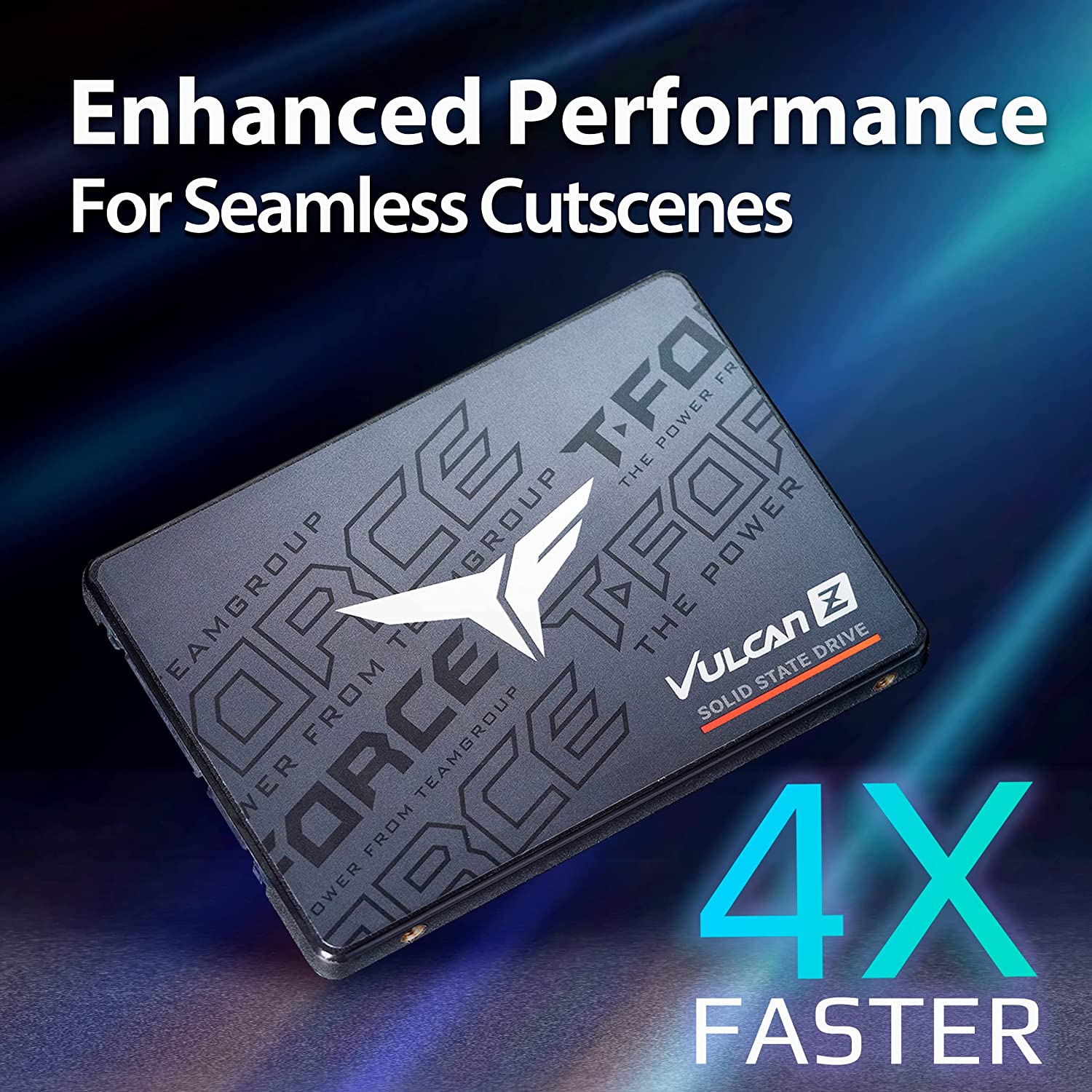 TEAMGROUP T-FORCE VULCAN Z 1TB 2.5" SSD-SSD-Makotek Computers