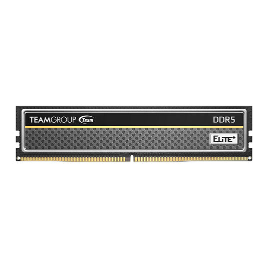 TEAMGROUP TPBD58G5200C4201 TEAM ELITE PLUS U-DIMM MEMORY | DDR5 | 5200 MHZ | SINGLE | 8GB X1 |CL42 | BLACK | 12 MONTHS WARRANTY MEMORY