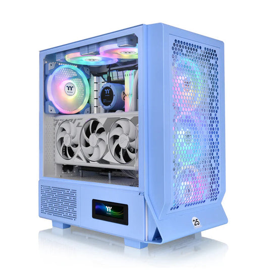 THERMALTAKE CERES 330 HYDRANGEA CA-1Y2-00MFWN-00 MID TOWER | 475 x 245 x 463 MM | 4MM TEMPERED GLASS x 1 | 12 MONTHS WARRANTY PC CASE