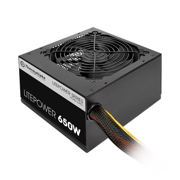 THERMALTAKE LITEPOWER 650W 85% EFFICIENCY APFC NON-MODULAR POWER SUPPLY-POWER SUPPLY UNITS-Makotek Computers