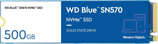 WESTERN DIGITAL BLUE SN570 500GB NVME™ SSD-SOLID STATE DRIVE-Makotek Computers